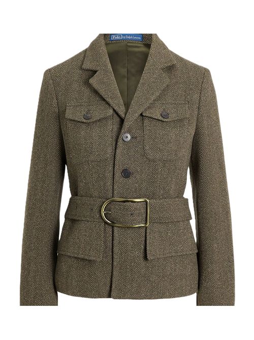 woven-blazer/sportcoat loden Polo Ralph Lauren | 211-B17234-001LODEN HERRINGBONE
